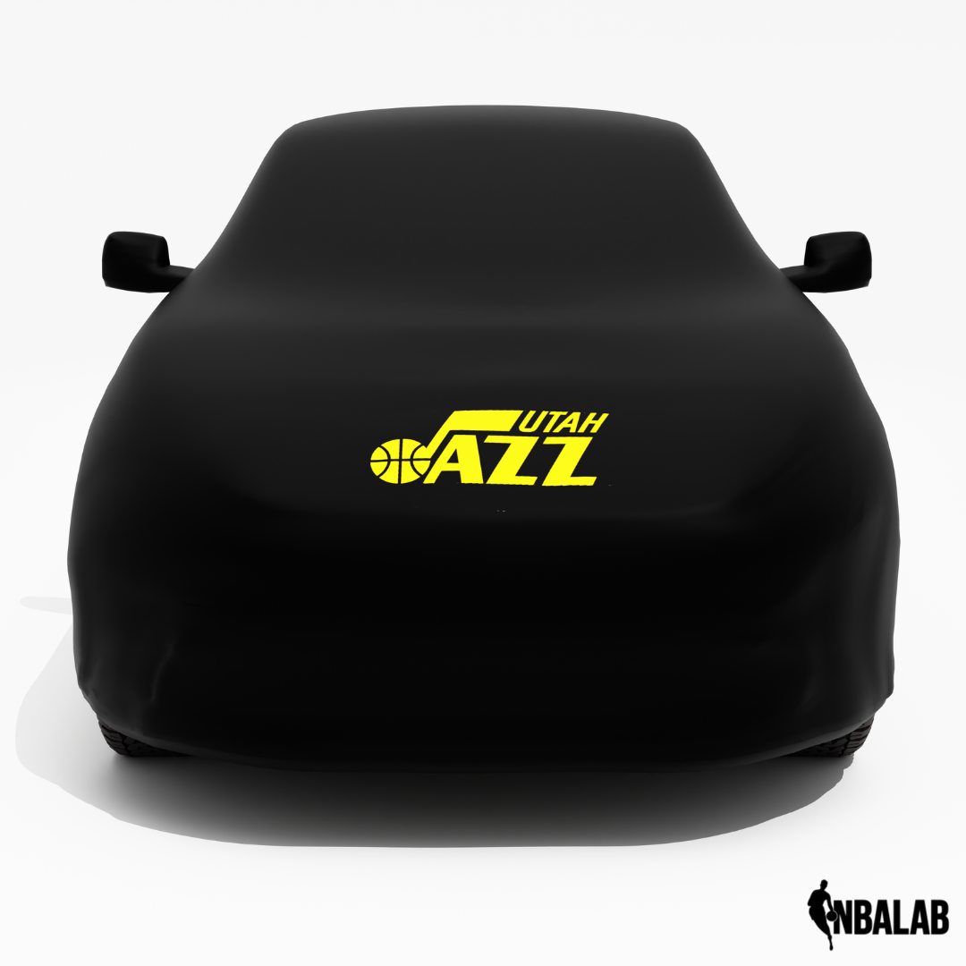 Officially Licensed Utah Jazz Black Car Covers – Indoor & Outdoor | NBA Protection | HeroCovers