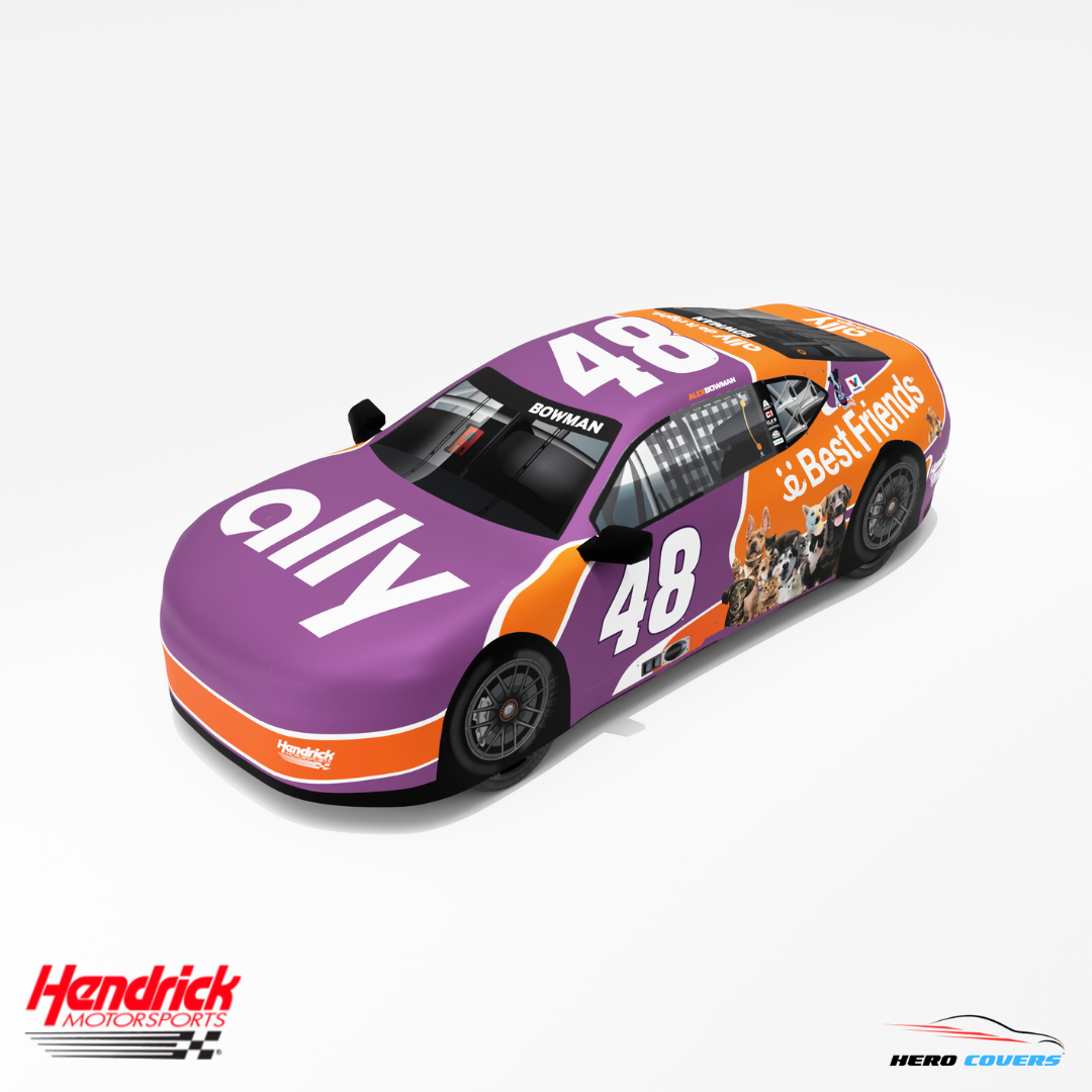 Officially Licensed Hendrick Motorsports BESTFRIEND Car Cover – Precision Fit & Ultimate Protection | HeroCovers