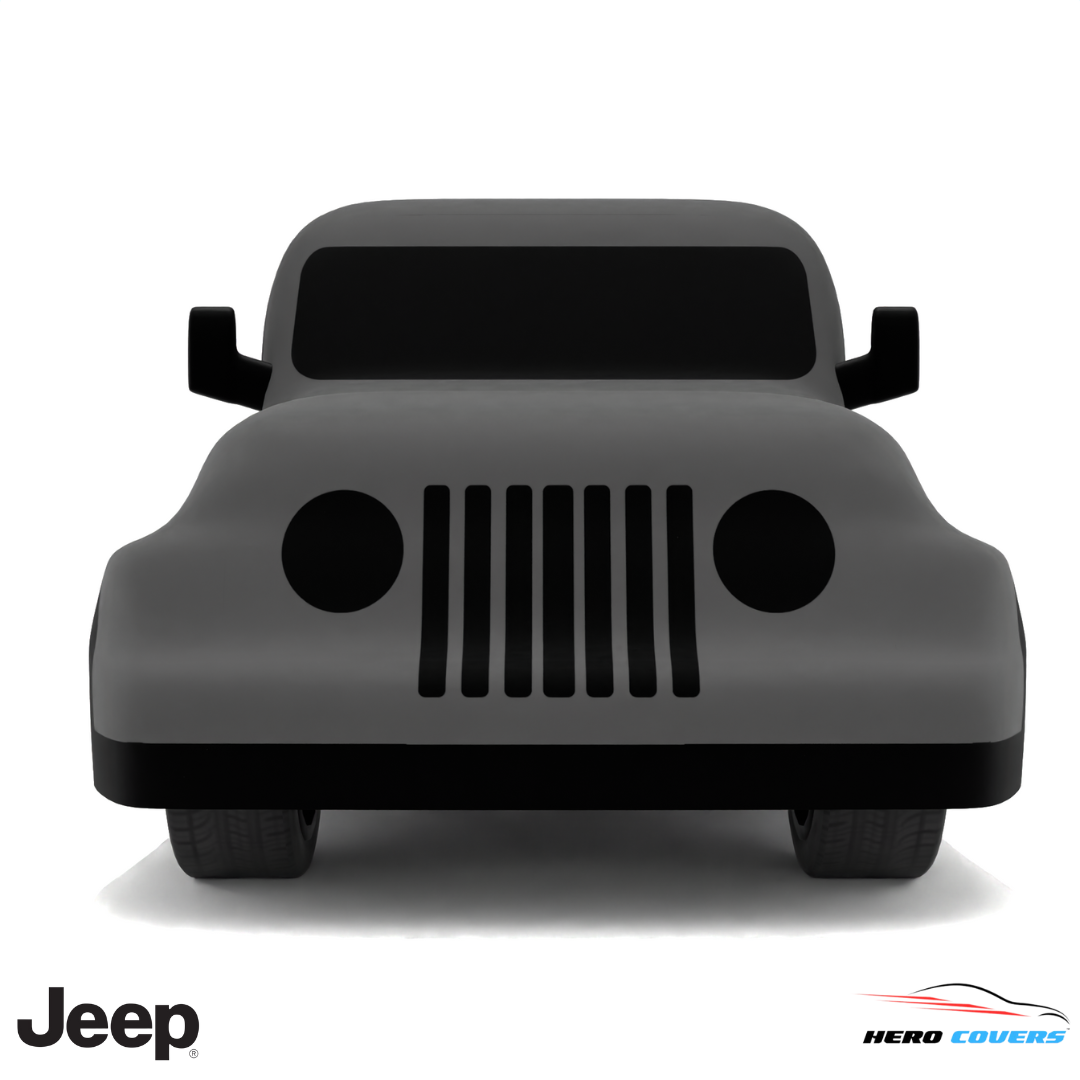 Jeep Wrangler 1996 Car Cover: Indoor & Outdoor Use - HeroCovers