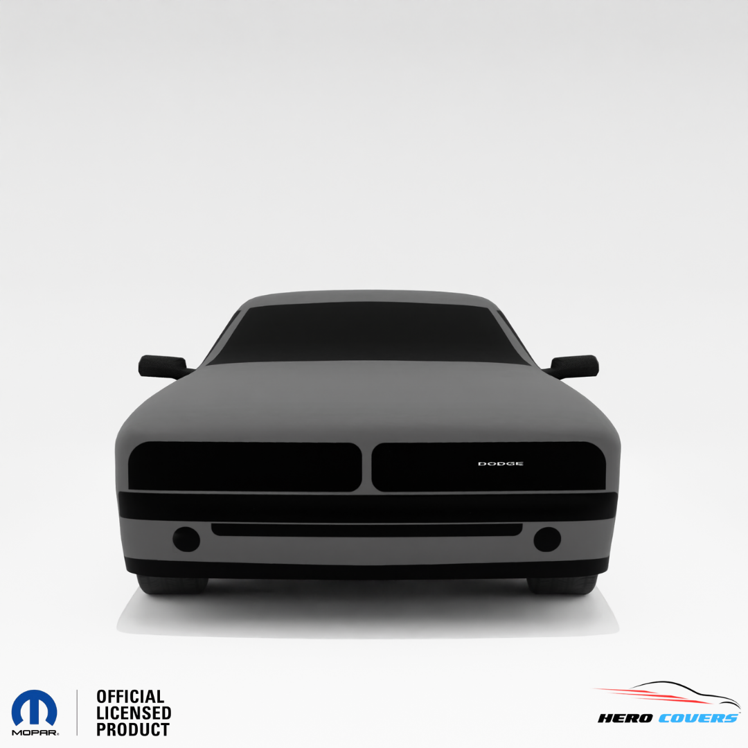 Dodge Charger 1st Gen (1966–1967) Car Cover: Indoor & Outdoor Use - HeroCovers