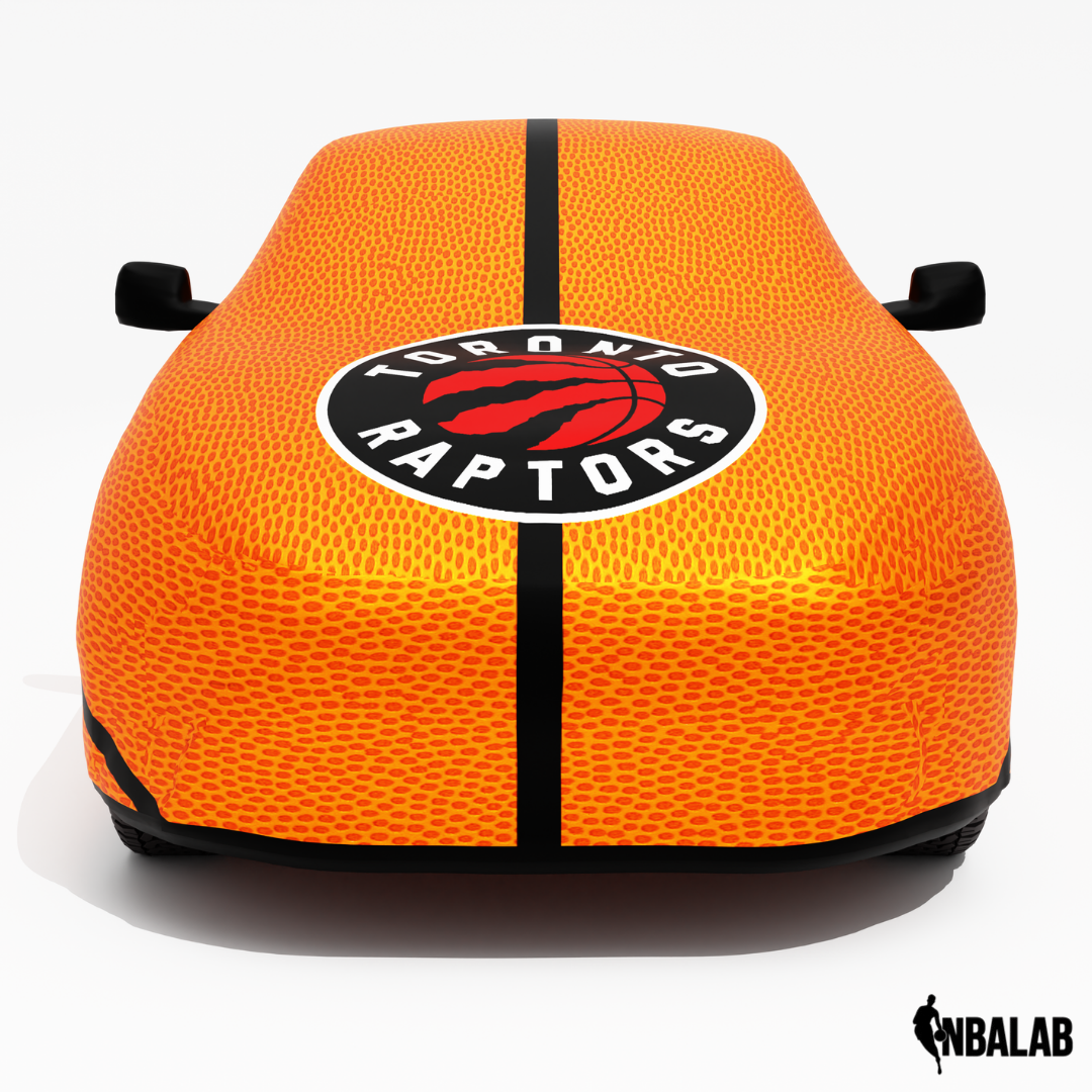 Officially Licensed Toronto Raptors Life Size Basketball Car Covers – Indoor & Outdoor | NBA Protection | HeroCovers