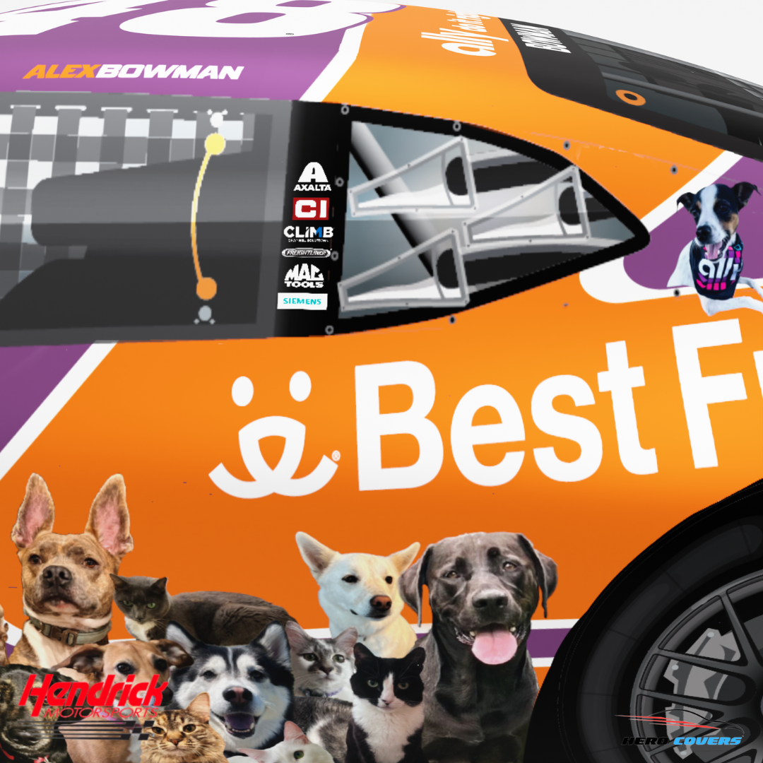 Officially Licensed Hendrick Motorsports BESTFRIEND Car Cover – Precision Fit & Ultimate Protection | HeroCovers