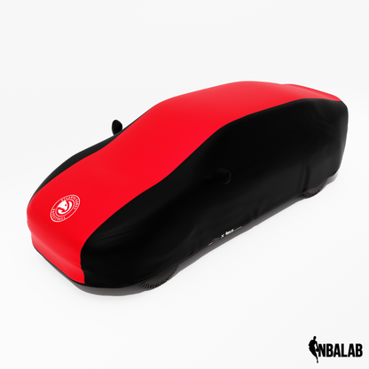 Officially Licensed Atlanta Hawks 2 Tone Car Covers – Indoor & Outdoor | NBA Protection | HeroCovers