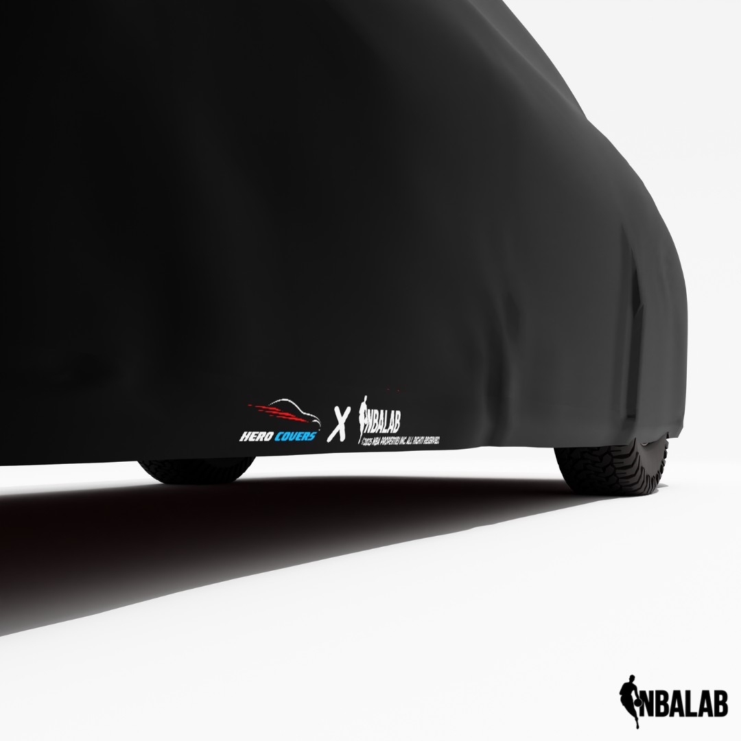 Officially Licensed Atlanta Hawks 2 Tone Car Covers – Indoor & Outdoor | NBA Protection | HeroCovers