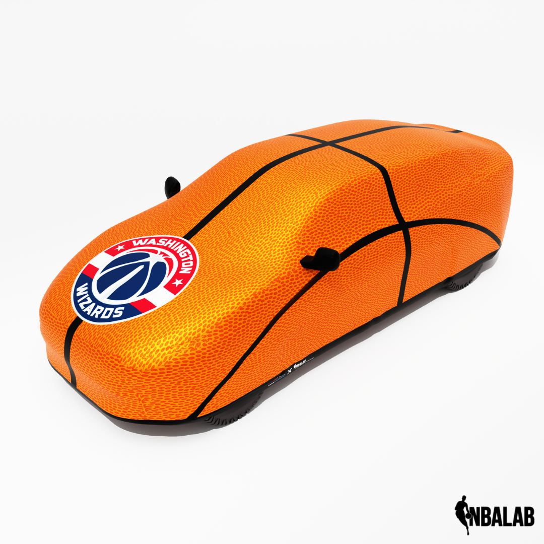Officially Licensed Washington Life Size Basketball Car Covers – Indoor & Outdoor | NBA Protection | HeroCovers