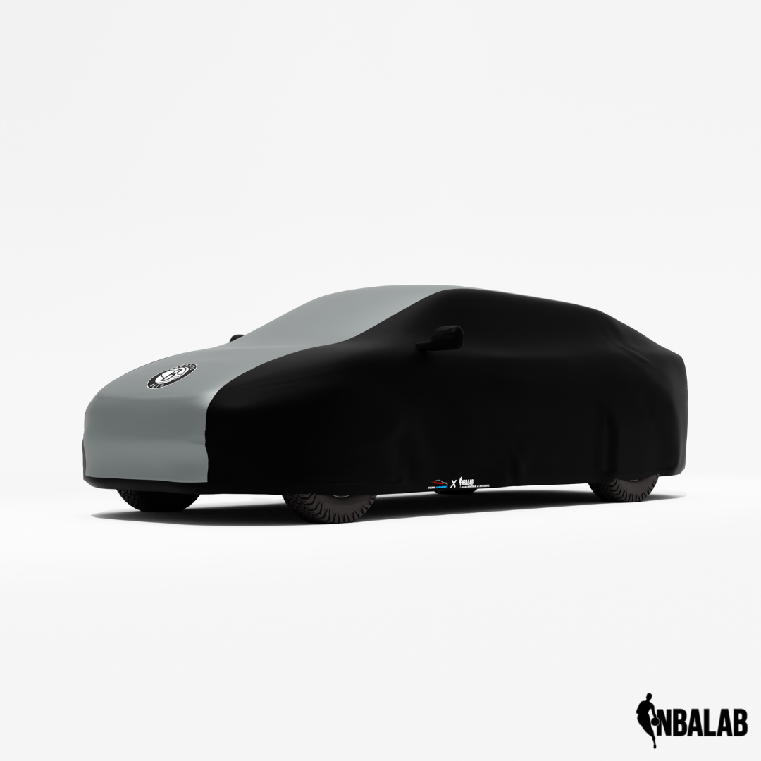 Officially Licensed Brooklyn NETS 2 Tone Car Covers – Indoor & Outdoor | NBA Protection | HeroCovers