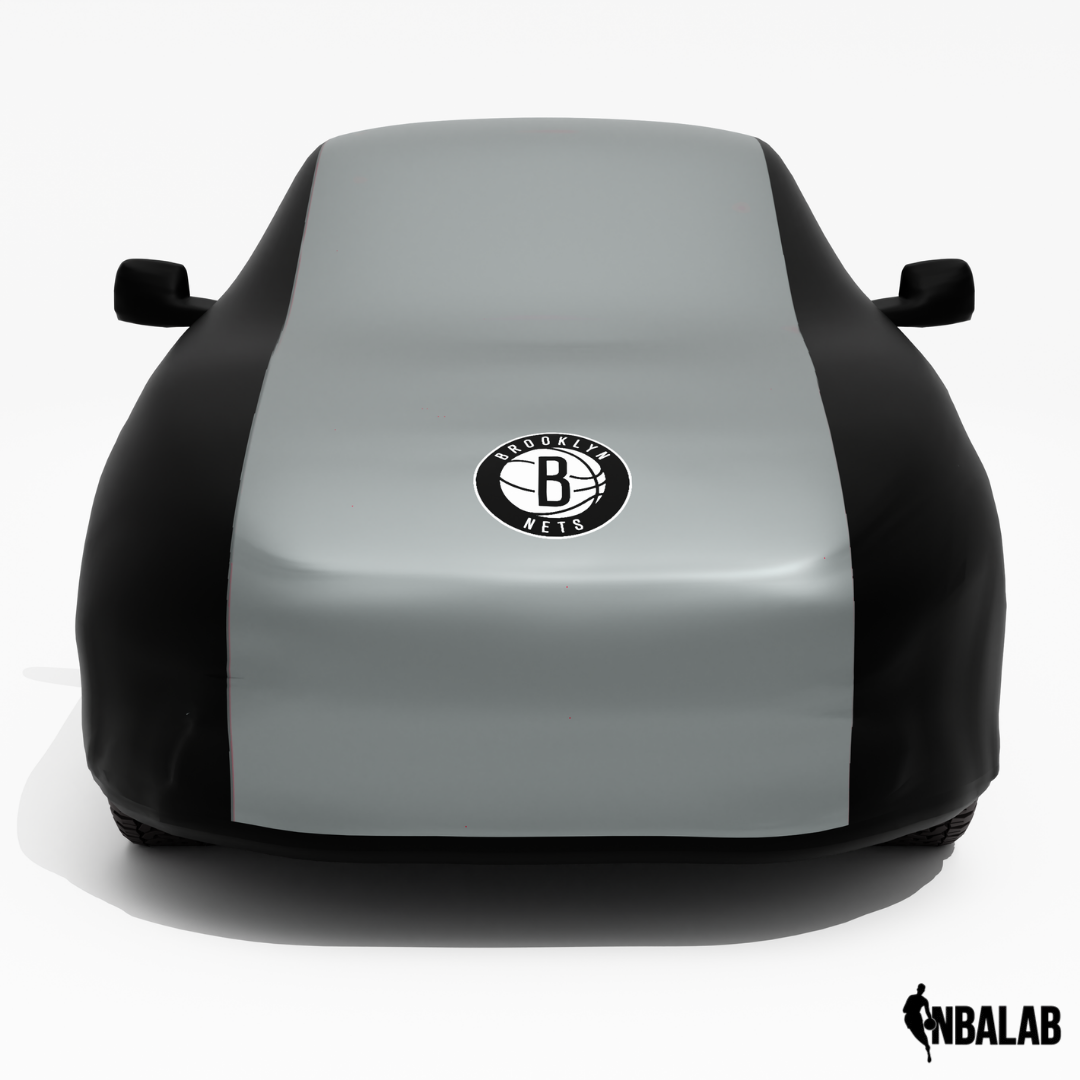 Officially Licensed Brooklyn NETS 2 Tone Car Covers – Indoor & Outdoor | NBA Protection | HeroCovers