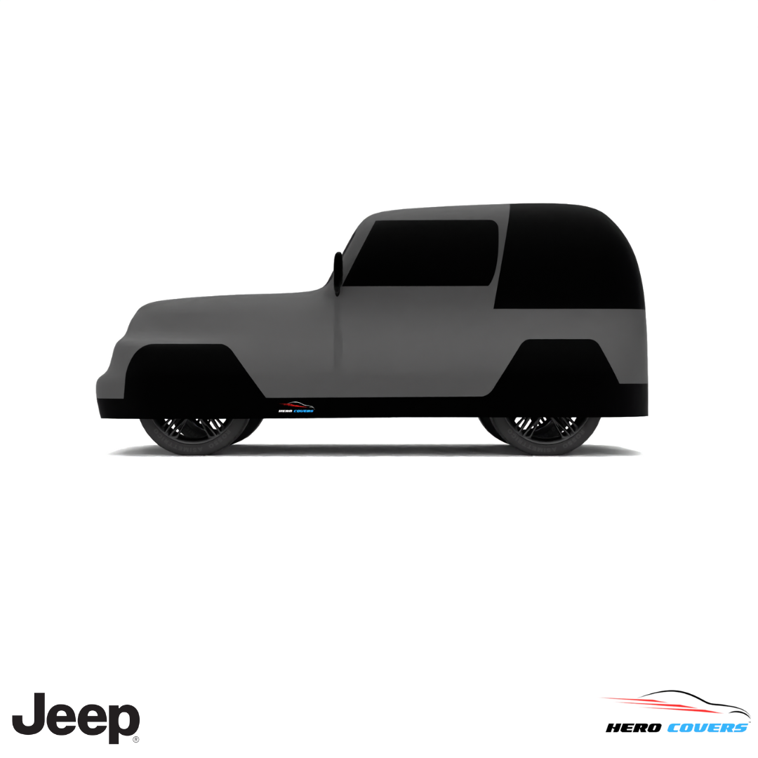 Jeep Wrangler 1996 Car Cover: Indoor & Outdoor Use - HeroCovers