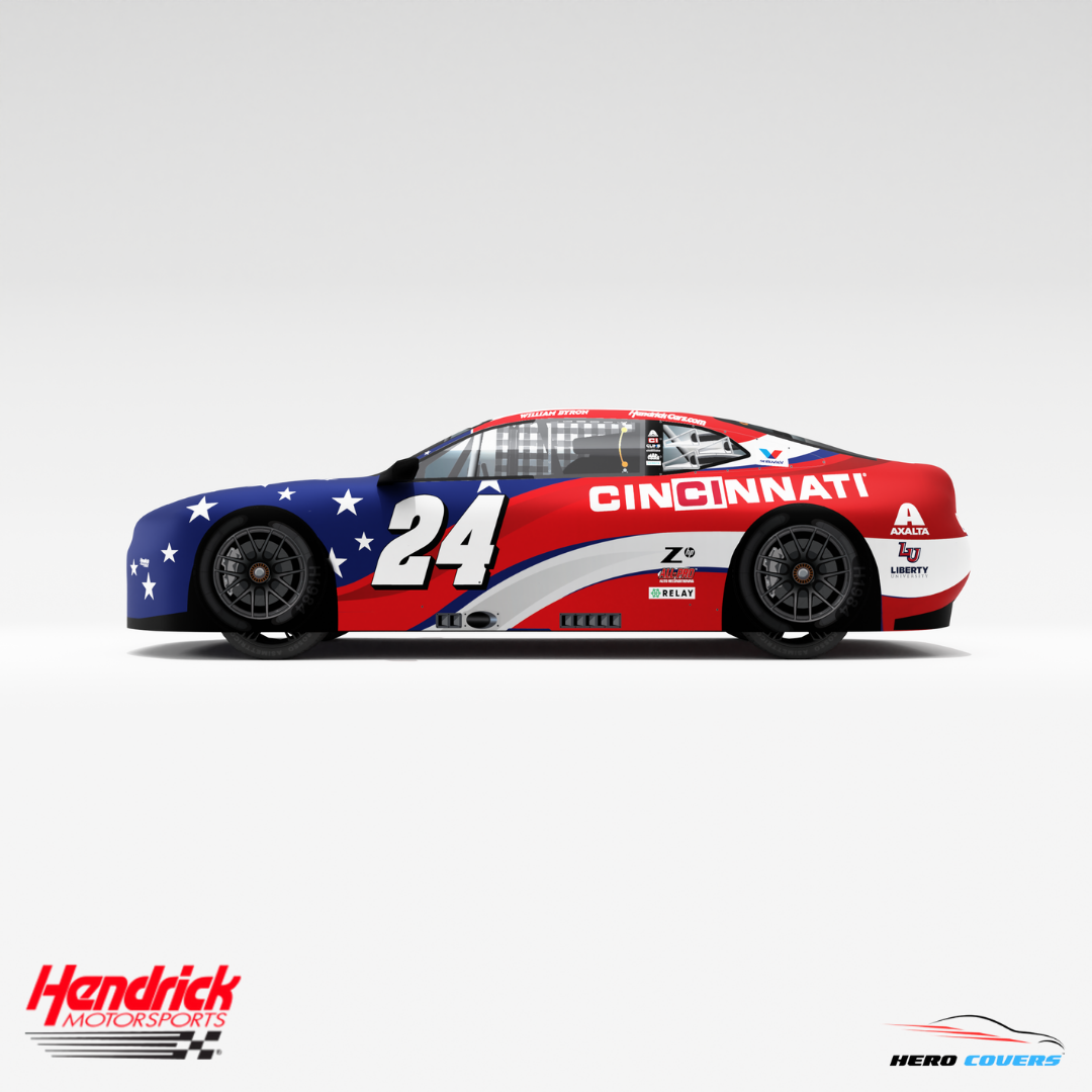 Officially Licensed Hendrick Motorsports Cincinnati Custom Car Cover