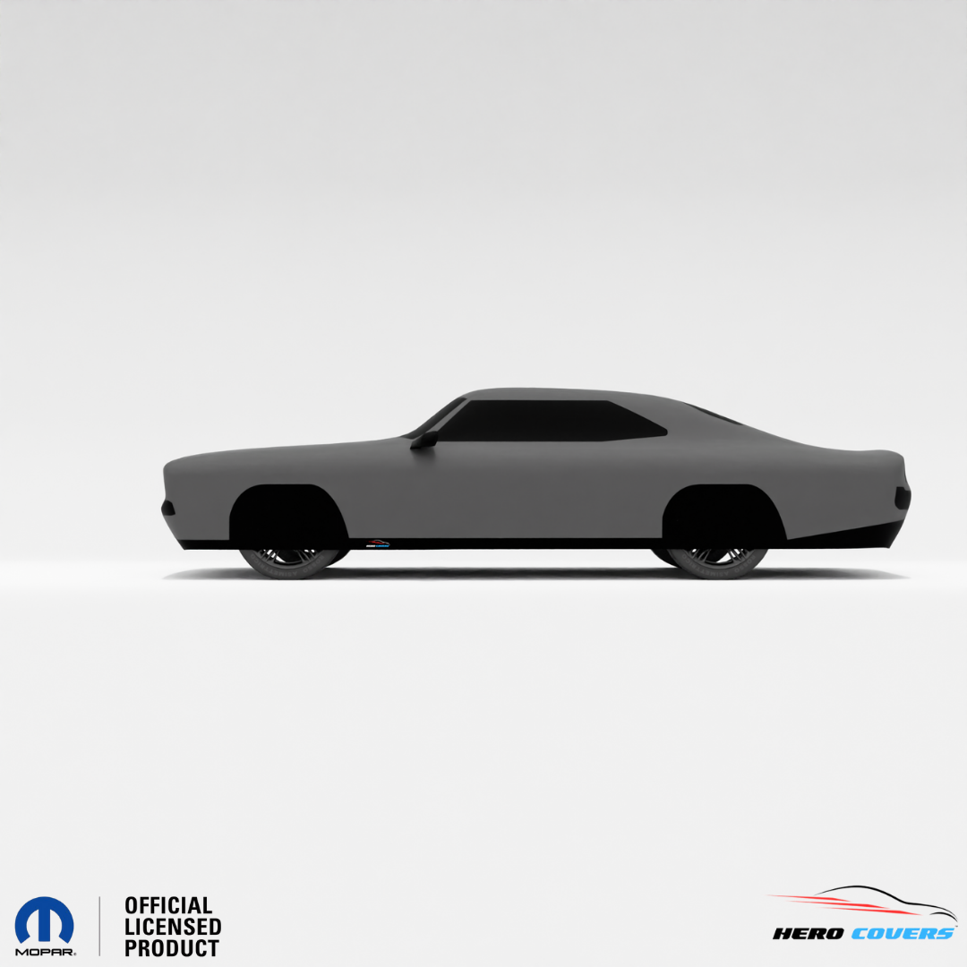 Dodge Charger 1st Gen (1966–1967) Car Cover: Indoor & Outdoor Use - HeroCovers