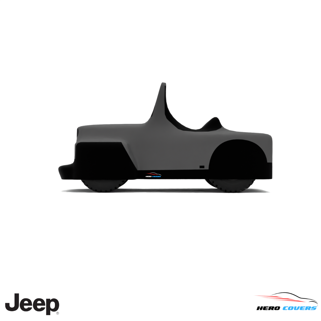 Jeep JS Series 1950 Car Cover: Indoor & Outdoor Use - HeroCovers