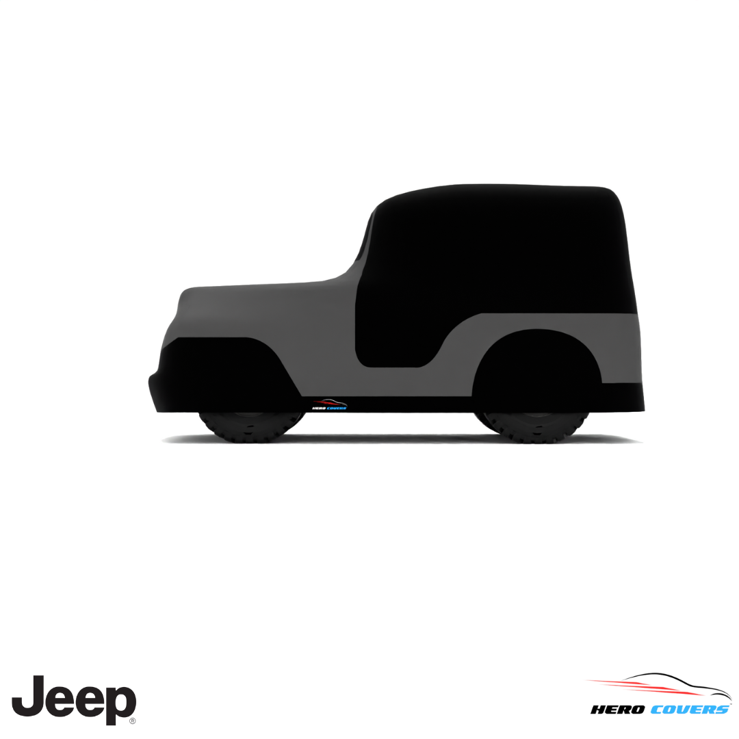 Jeep JS Series 1953 Car Cover: Indoor & Outdoor Use - HeroCovers
