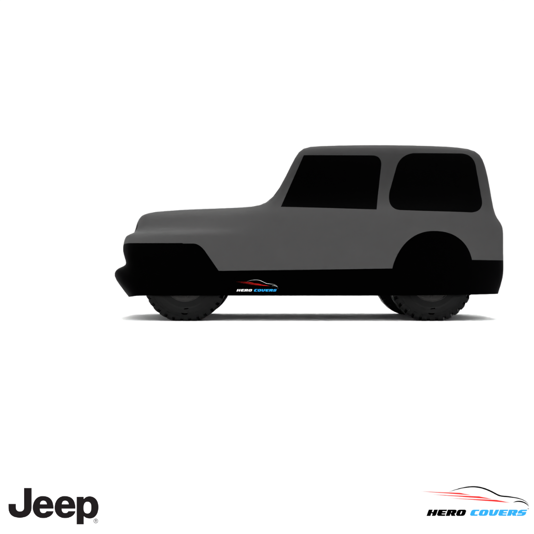 Jeep JS Series 1976 Car Cover: Indoor & Outdoor Use - HeroCovers