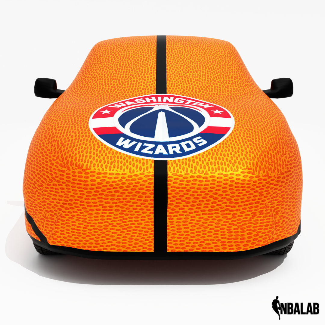 Officially Licensed Washington Life Size Basketball Car Covers – Indoor & Outdoor | NBA Protection | HeroCovers