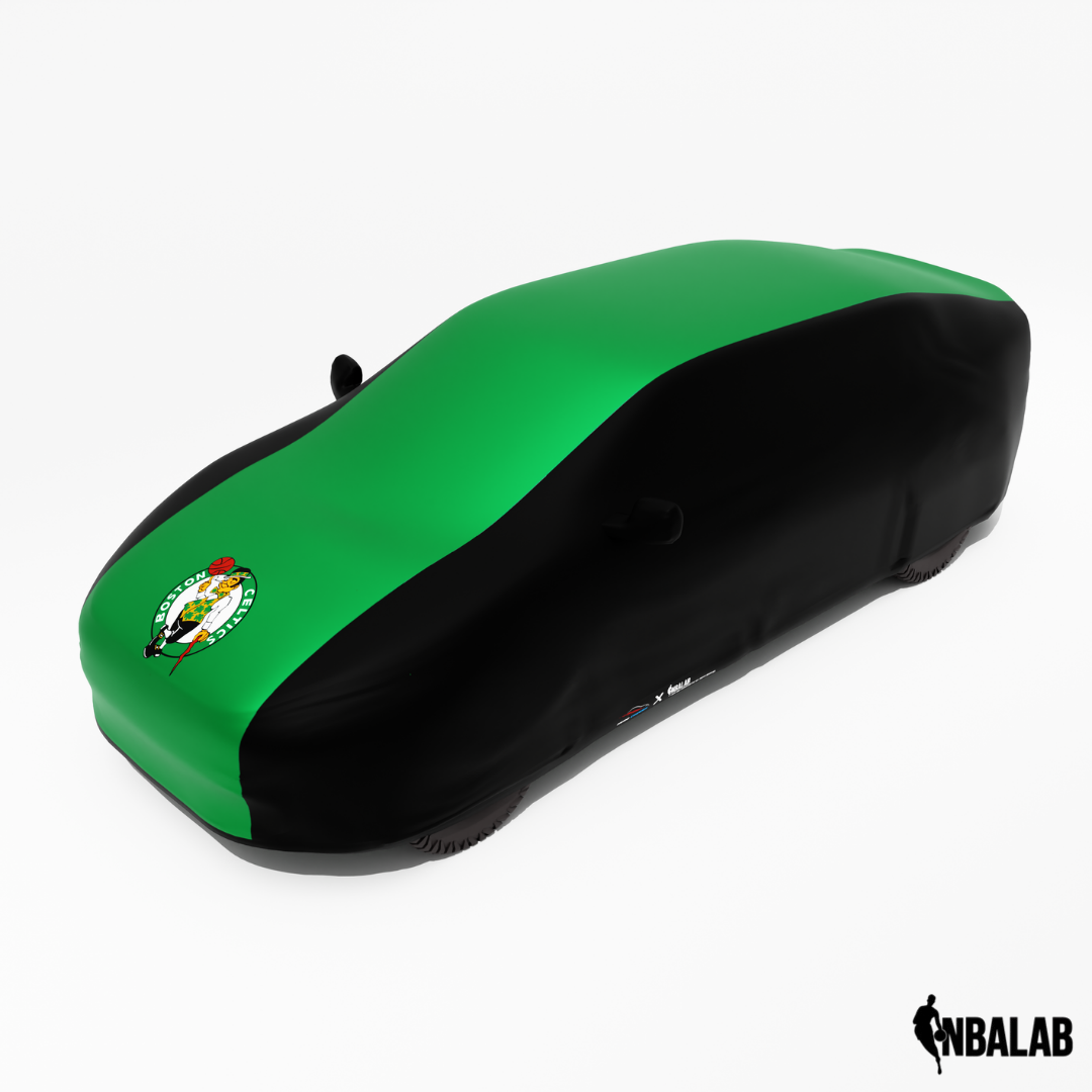 Officially Licensed Boston Celtics 2 Tone Car Covers – Indoor & Outdoor | NBA Protection | HeroCovers