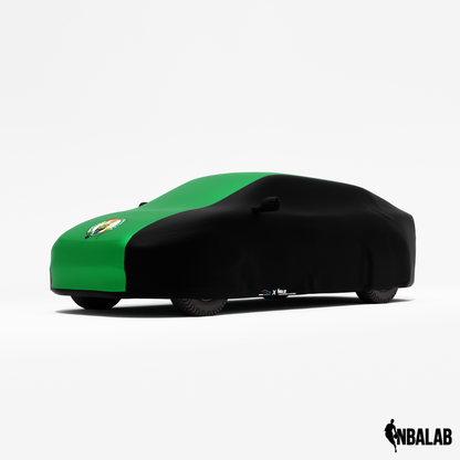 Officially Licensed Boston Celtics 2 Tone Car Covers – Indoor & Outdoor | NBA Protection | HeroCovers