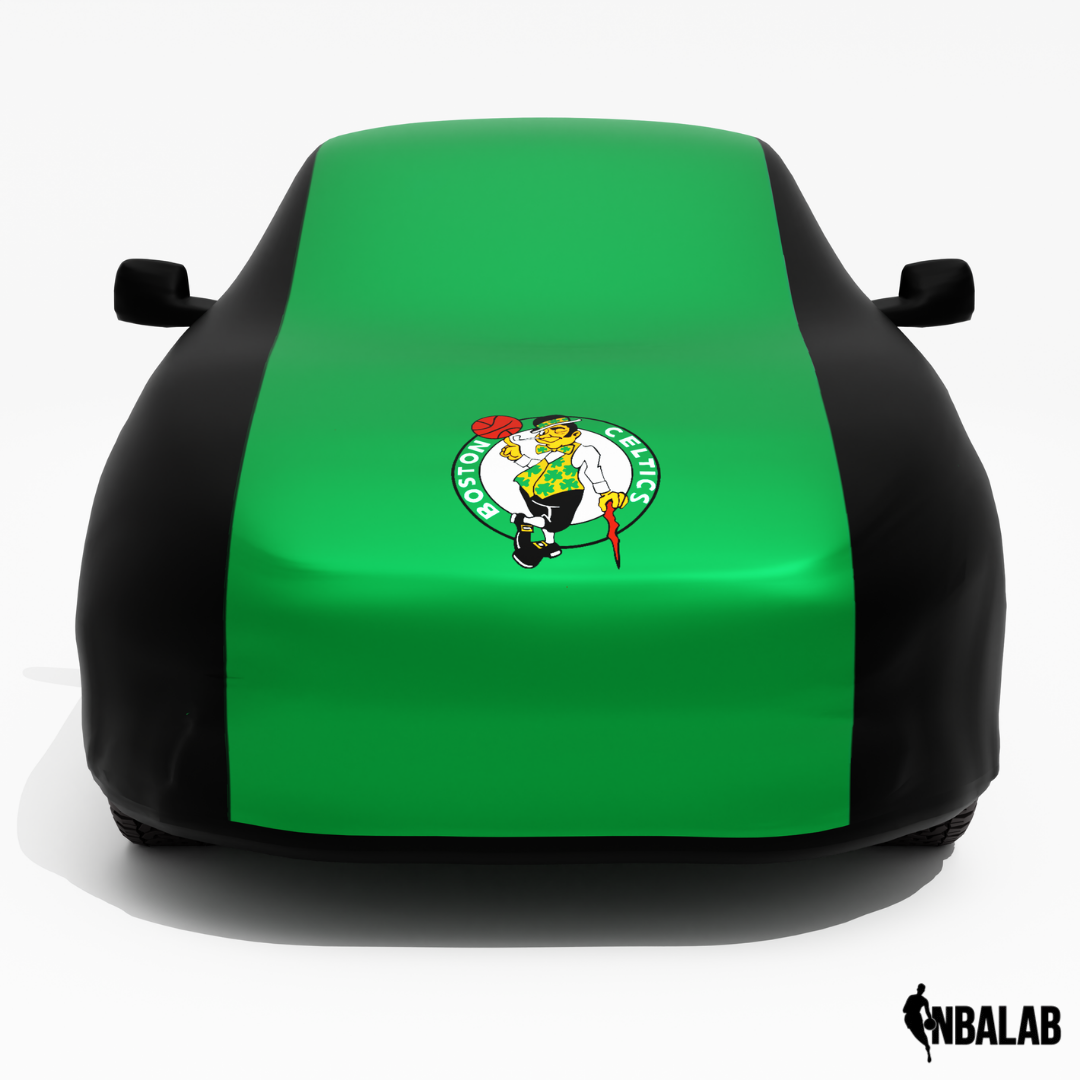 Officially Licensed Boston Celtics 2 Tone Car Covers – Indoor & Outdoor | NBA Protection | HeroCovers