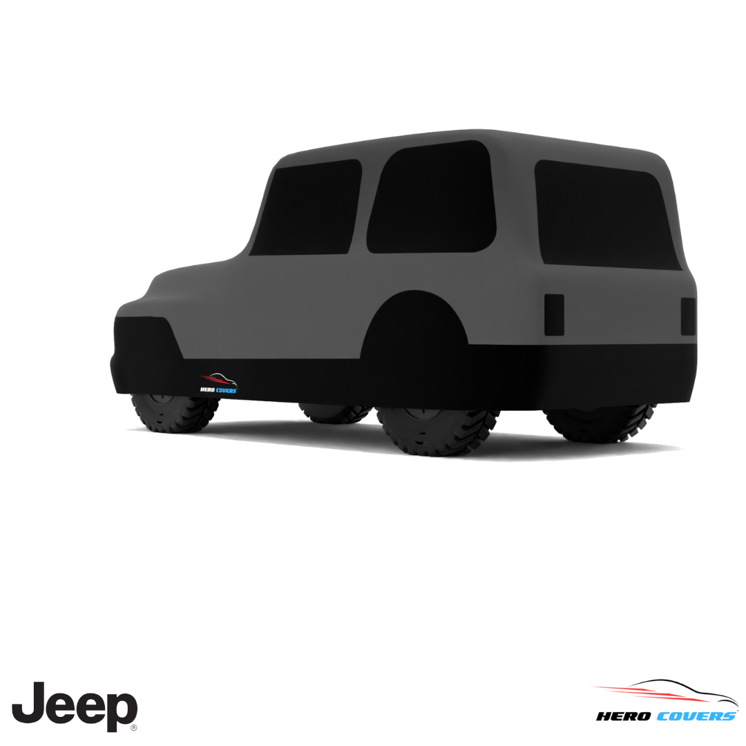 Jeep JS Series 1976 Car Cover: Indoor & Outdoor Use - HeroCovers