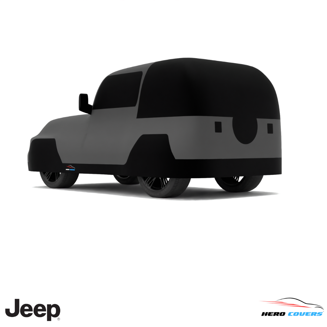 Jeep Wrangler 1996 Car Cover: Indoor & Outdoor Use - HeroCovers
