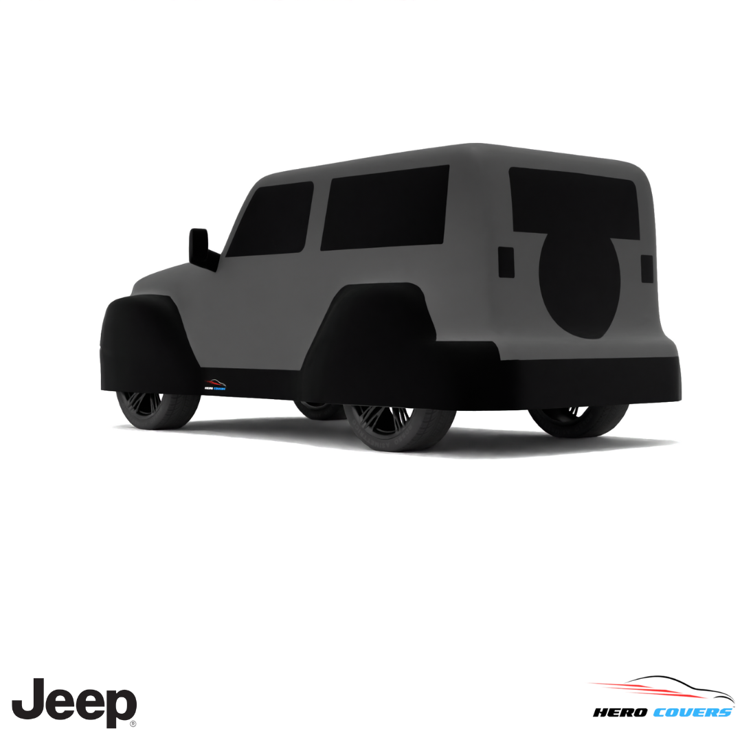 Jeep Wrangler 2007 Car Cover: Indoor & Outdoor Use - HeroCovers