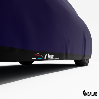 Officially Licensed Charlotte Hornets 2 Tone Car Covers – Indoor & Outdoor | NBA Protection | HeroCovers