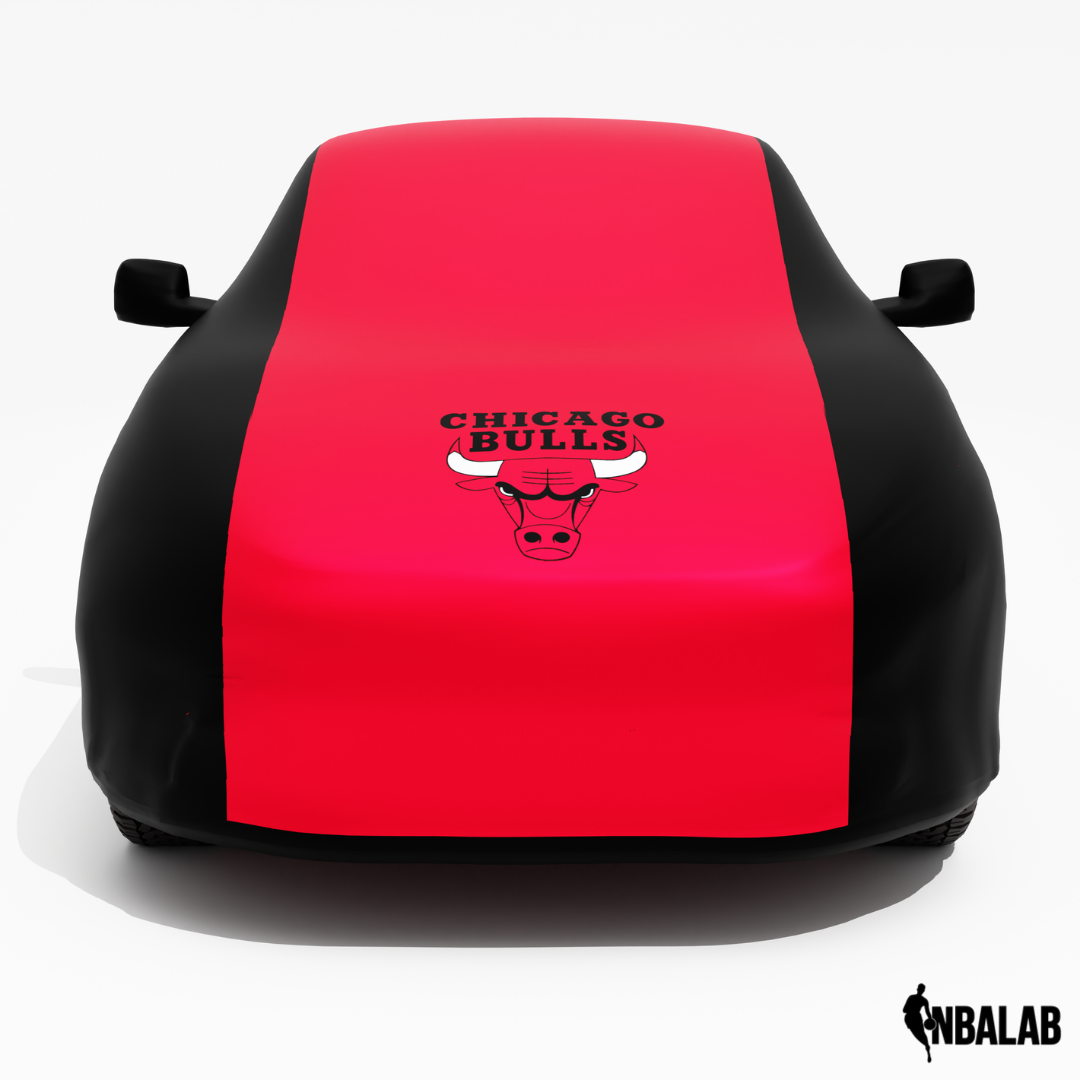 Officially Licensed Chicago Bulls 2 Tone Car Covers – Indoor & Outdoor | NBA Protection | HeroCovers