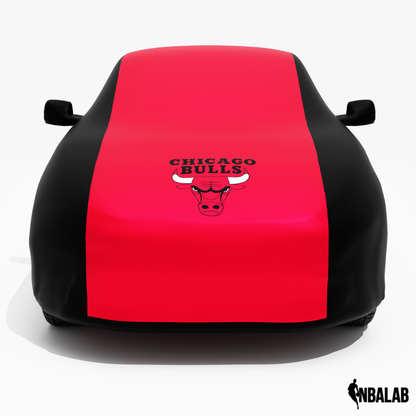 Officially Licensed Chicago Bulls 2 Tone Car Covers – Indoor & Outdoor | NBA Protection | HeroCovers