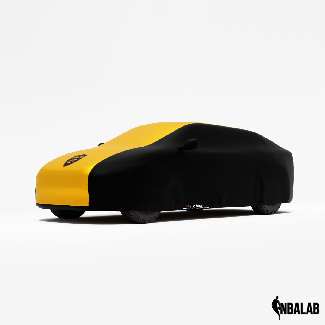 Officially Licensed Cleveland Cavalier  2 Tone Car Covers – Indoor & Outdoor | NBA Protection | HeroCovers