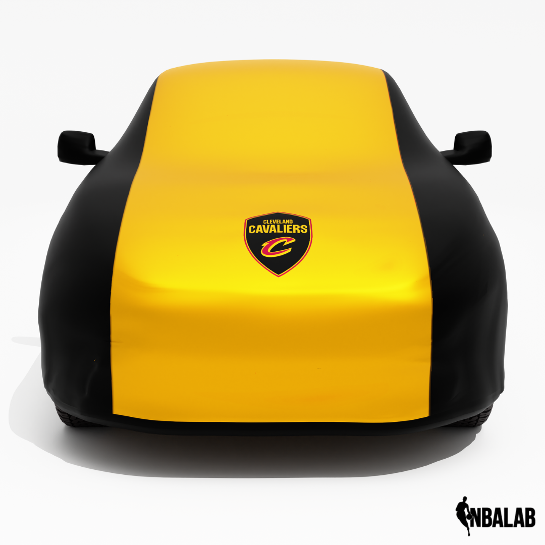 Officially Licensed Cleveland Cavalier  2 Tone Car Covers – Indoor & Outdoor | NBA Protection | HeroCovers