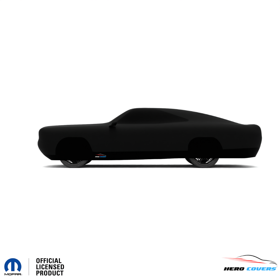 Dodge Charger 3rd Gen (1971–1974) Car Cover: Indoor & Outdoor Use - HeroCovers