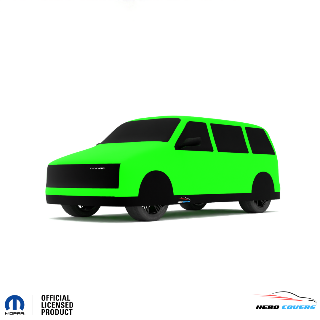 Dodge Caravan 1st Gen (1984–1990) Car Cover: Indoor & Outdoor Use - HeroCovers
