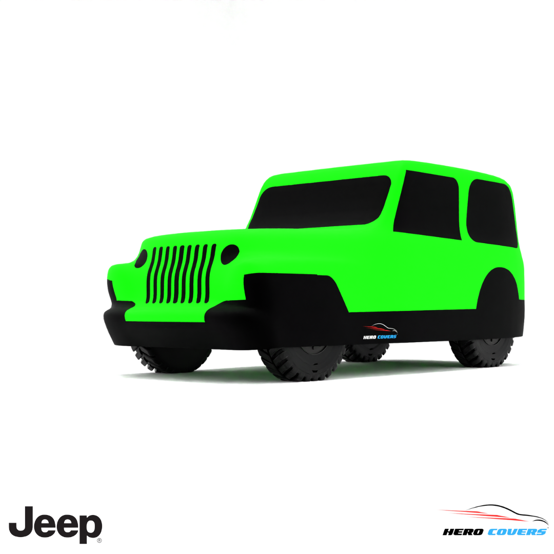 Jeep JS Series 1976 Car Cover: Indoor & Outdoor Use - HeroCovers