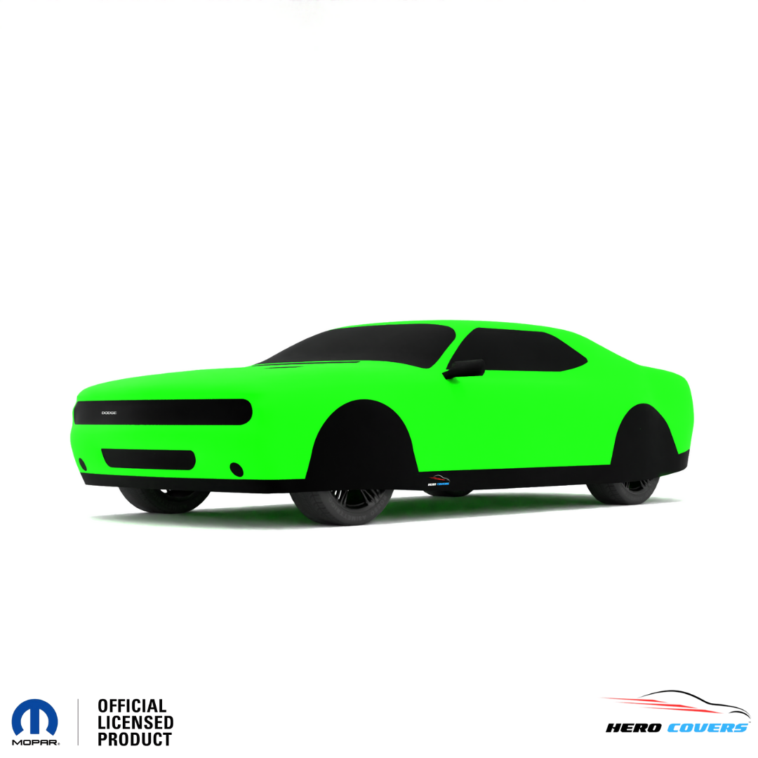 Dodge Challenger 3rd Gen (2008–Present) Car Cover: Indoor & Outdoor Use - HeroCovers