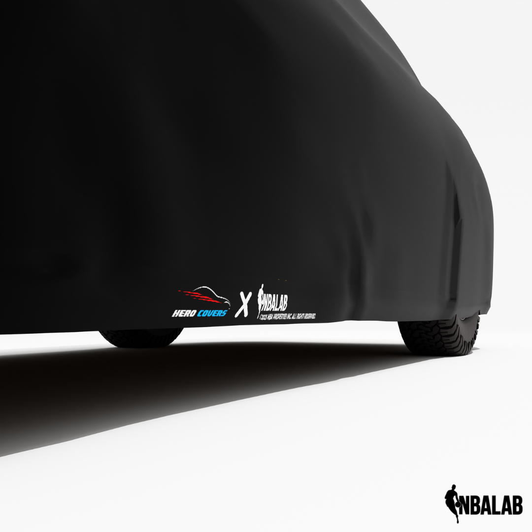 Officially Licensed Cleveland Cavalier  2 Tone Car Covers – Indoor & Outdoor | NBA Protection | HeroCovers