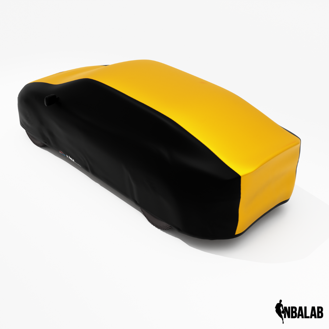 Officially Licensed Cleveland Cavalier  2 Tone Car Covers – Indoor & Outdoor | NBA Protection | HeroCovers