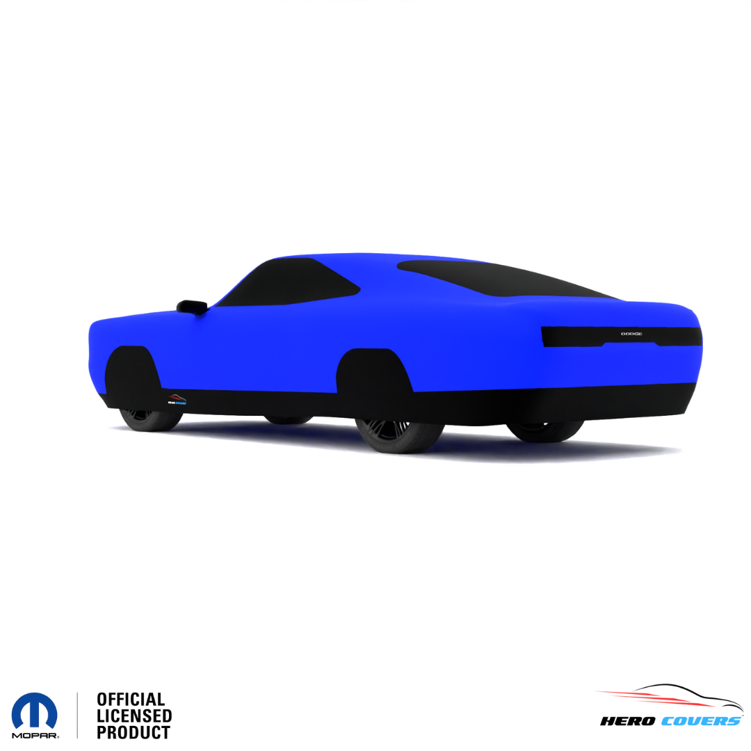 Dodge Charger 3rd Gen (1971–1974) Car Cover: Indoor & Outdoor Use - HeroCovers