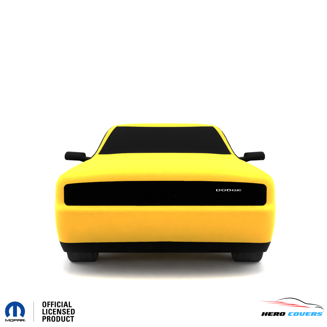 Dodge Charger 3rd Gen (1971–1974) Car Cover: Indoor & Outdoor Use - HeroCovers