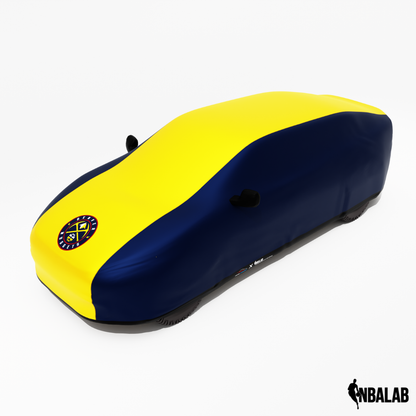 Officially Licensed Denver Nuggets 2 Tone Car Covers – Indoor & Outdoor | NBA Protection | HeroCovers
