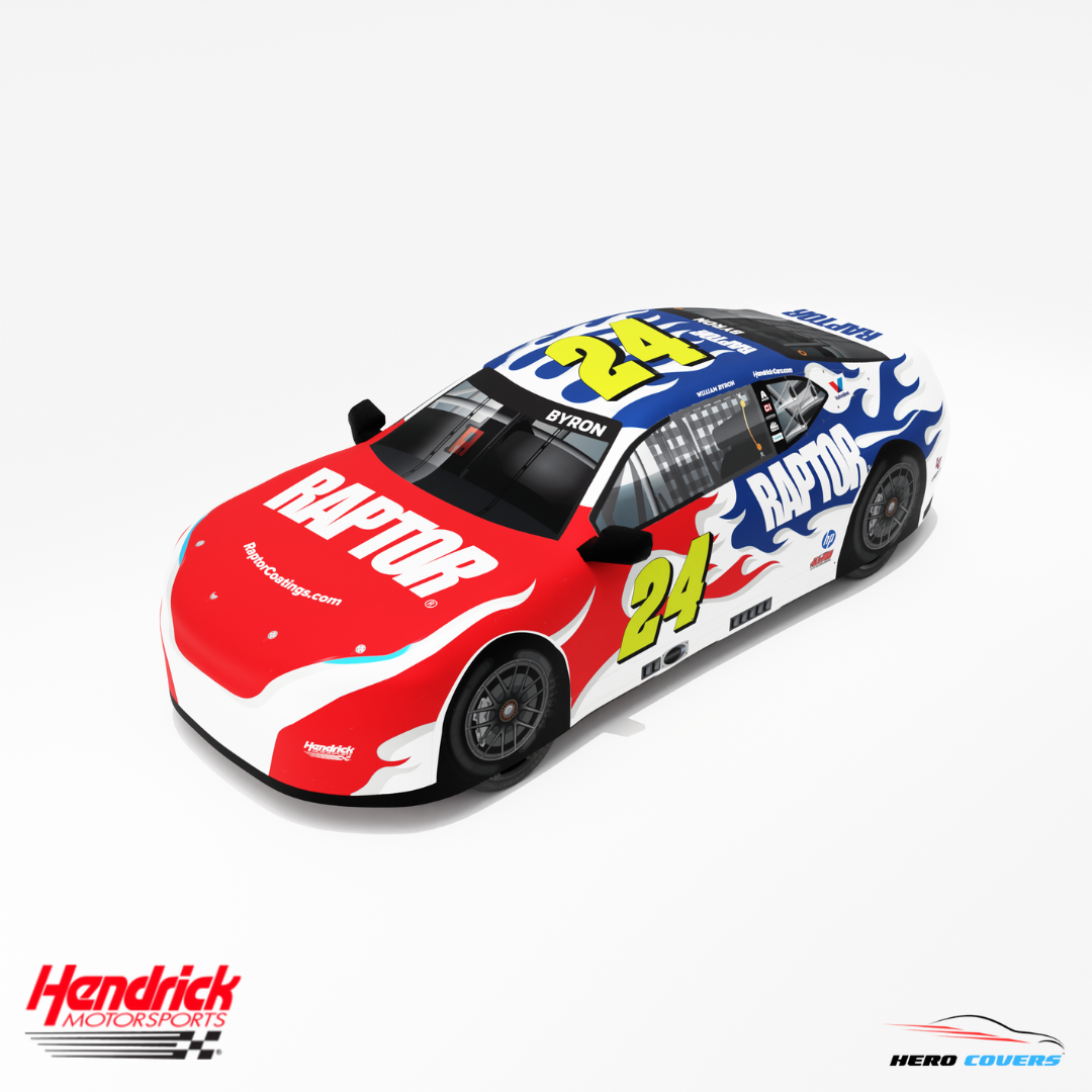 Officially Licensed Hendrick Motorsports Raptor R/W NEW Car Cover – Precision Fit & Ultimate Protection | HeroCovers