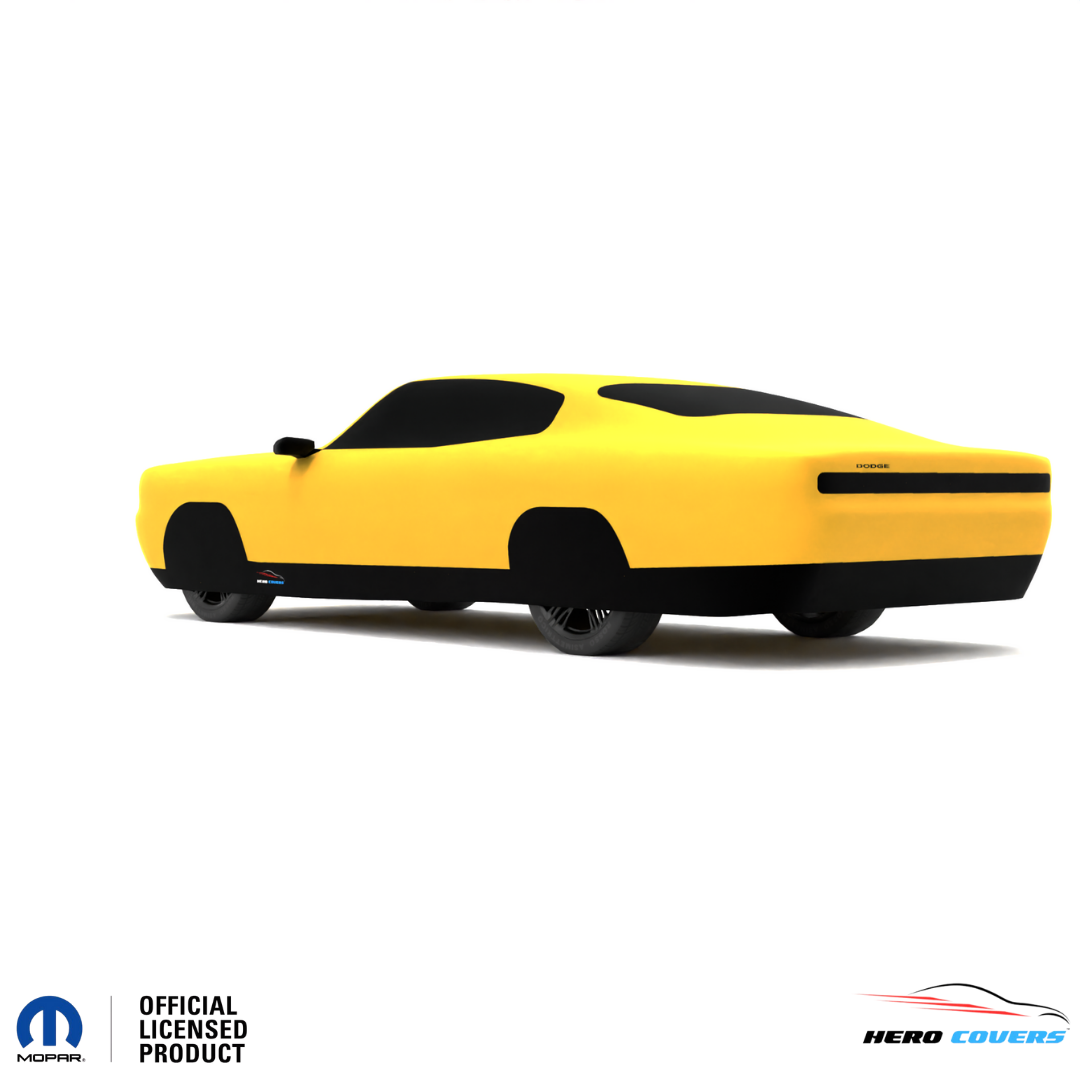 Dodge Charger 3rd Gen (1971–1974) Car Cover: Indoor & Outdoor Use - HeroCovers