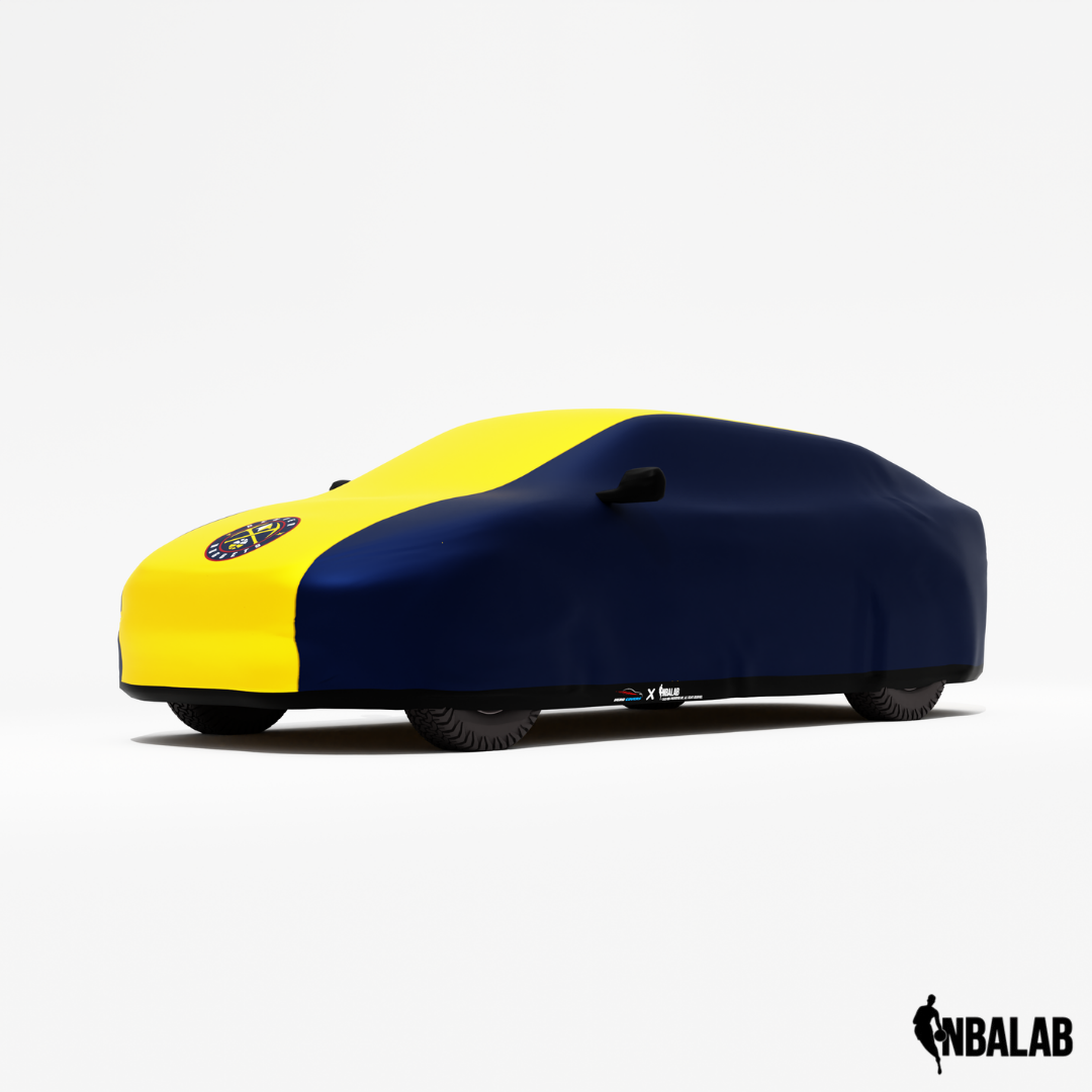 Officially Licensed Denver Nuggets 2 Tone Car Covers – Indoor & Outdoor | NBA Protection | HeroCovers