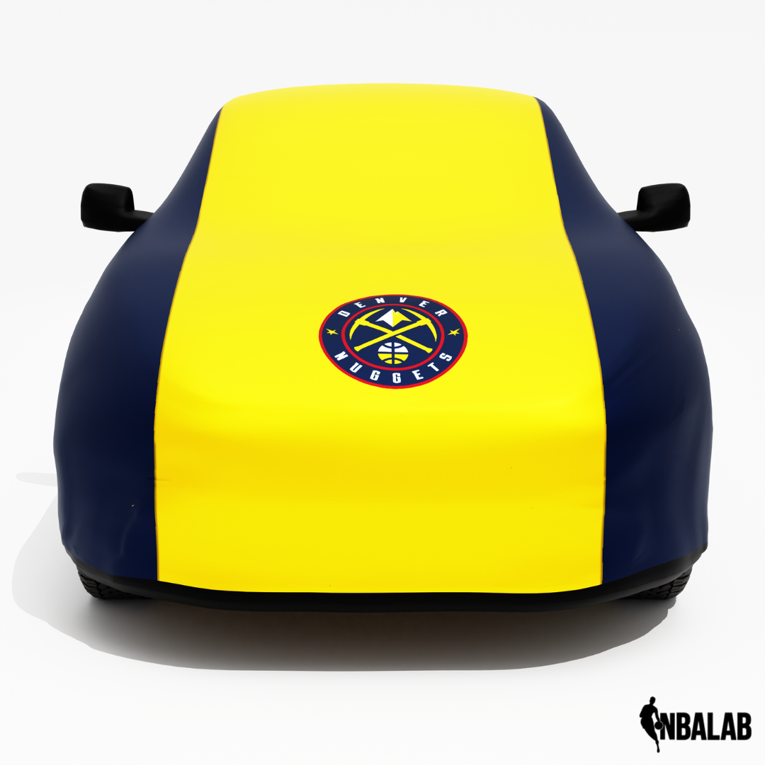 Officially Licensed Denver Nuggets 2 Tone Car Covers – Indoor & Outdoor | NBA Protection | HeroCovers