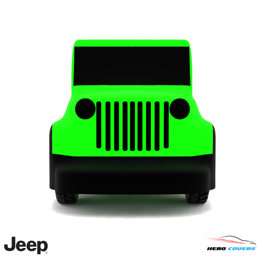 Jeep JS Series 1950 Car Cover: Indoor & Outdoor Use - HeroCovers