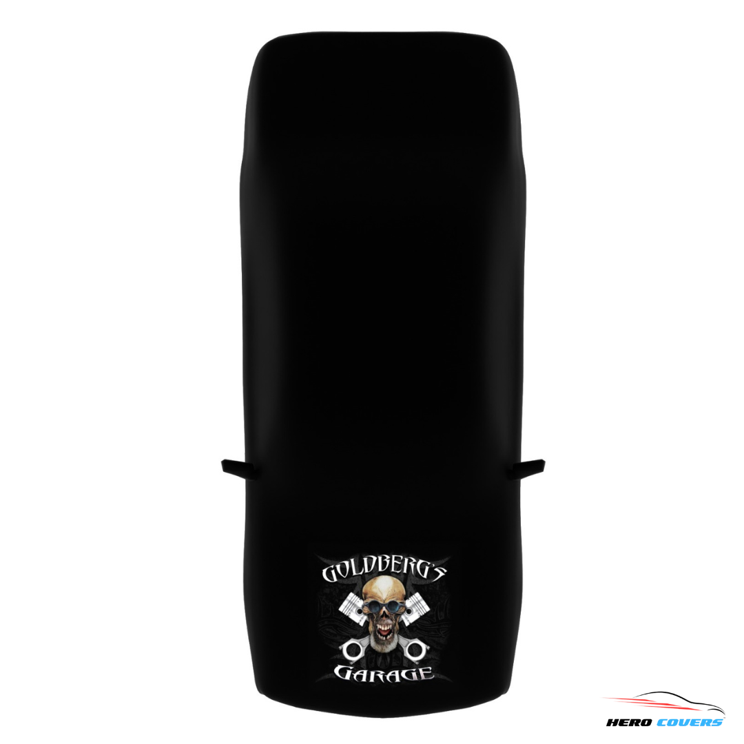 Bill Goldberg Car Cover: Standard Black - Goldbergs Garage by HeroCovers