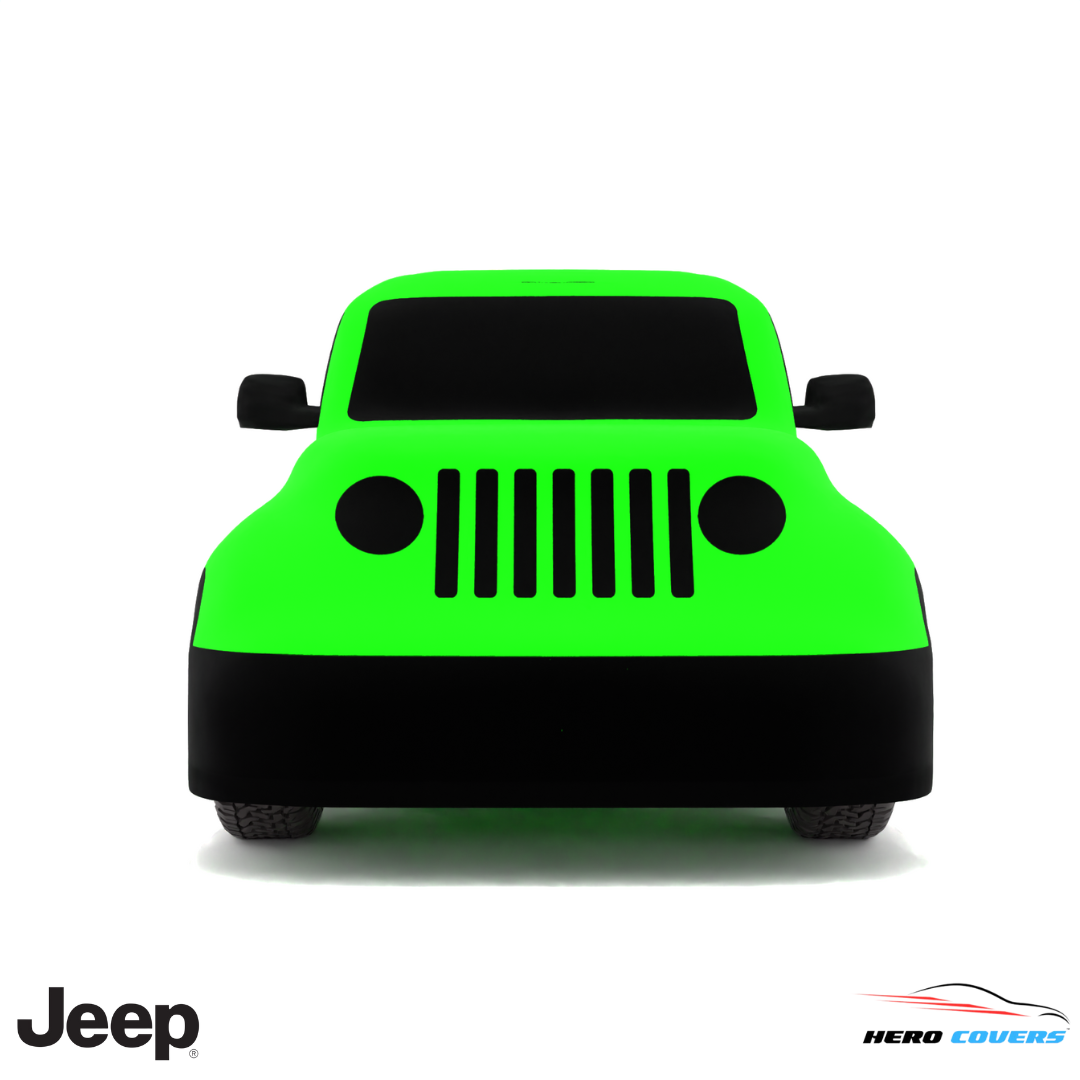 Jeep Wrangler 2018 Car Cover: Indoor & Outdoor Use - HeroCovers