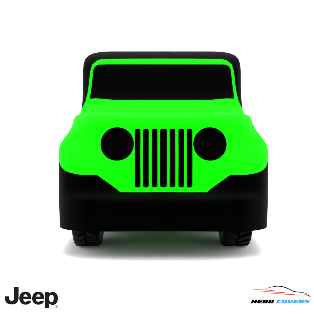 Jeep JS Series 1953 Car Cover: Indoor & Outdoor Use - HeroCovers