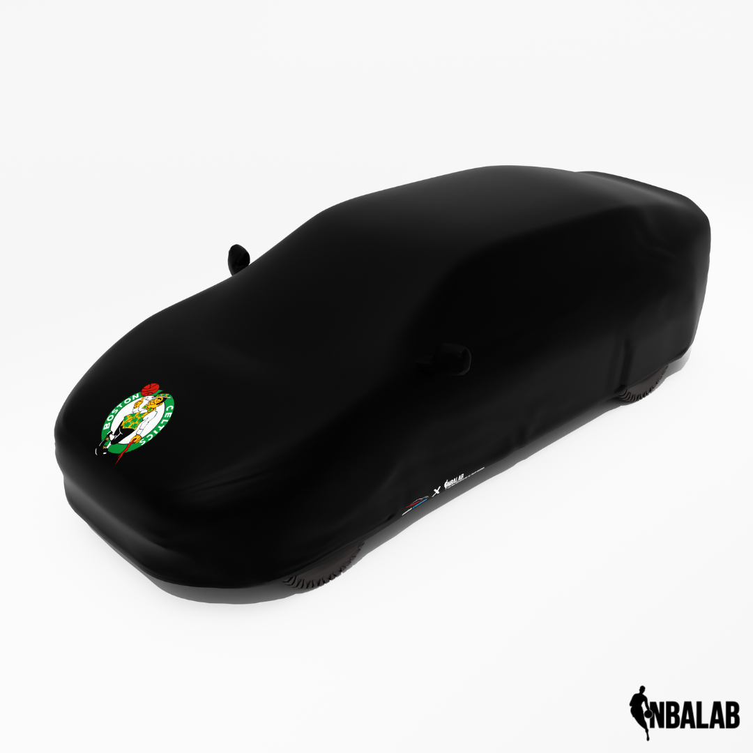Officially Licensed Boston Celtics Black Car Covers – Indoor & Outdoor | NBA Protection | HeroCovers