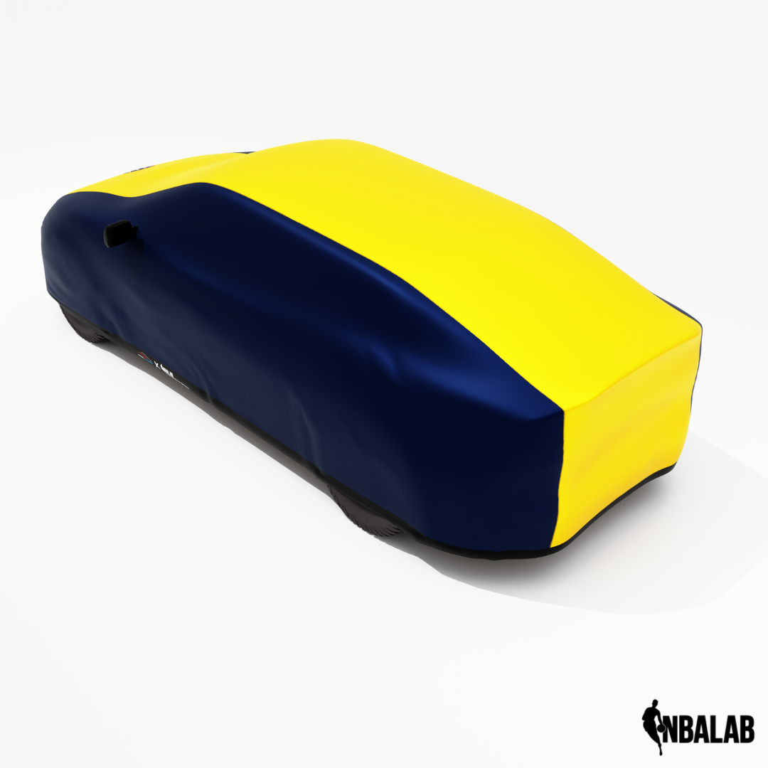Officially Licensed Denver Nuggets 2 Tone Car Covers – Indoor & Outdoor | NBA Protection | HeroCovers