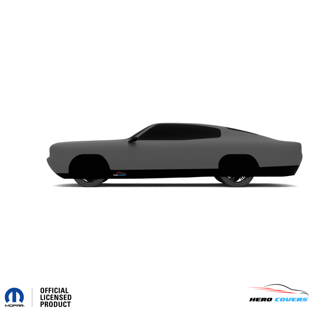 Dodge Charger 3rd Gen (1971–1974) Car Cover: Indoor & Outdoor Use - HeroCovers