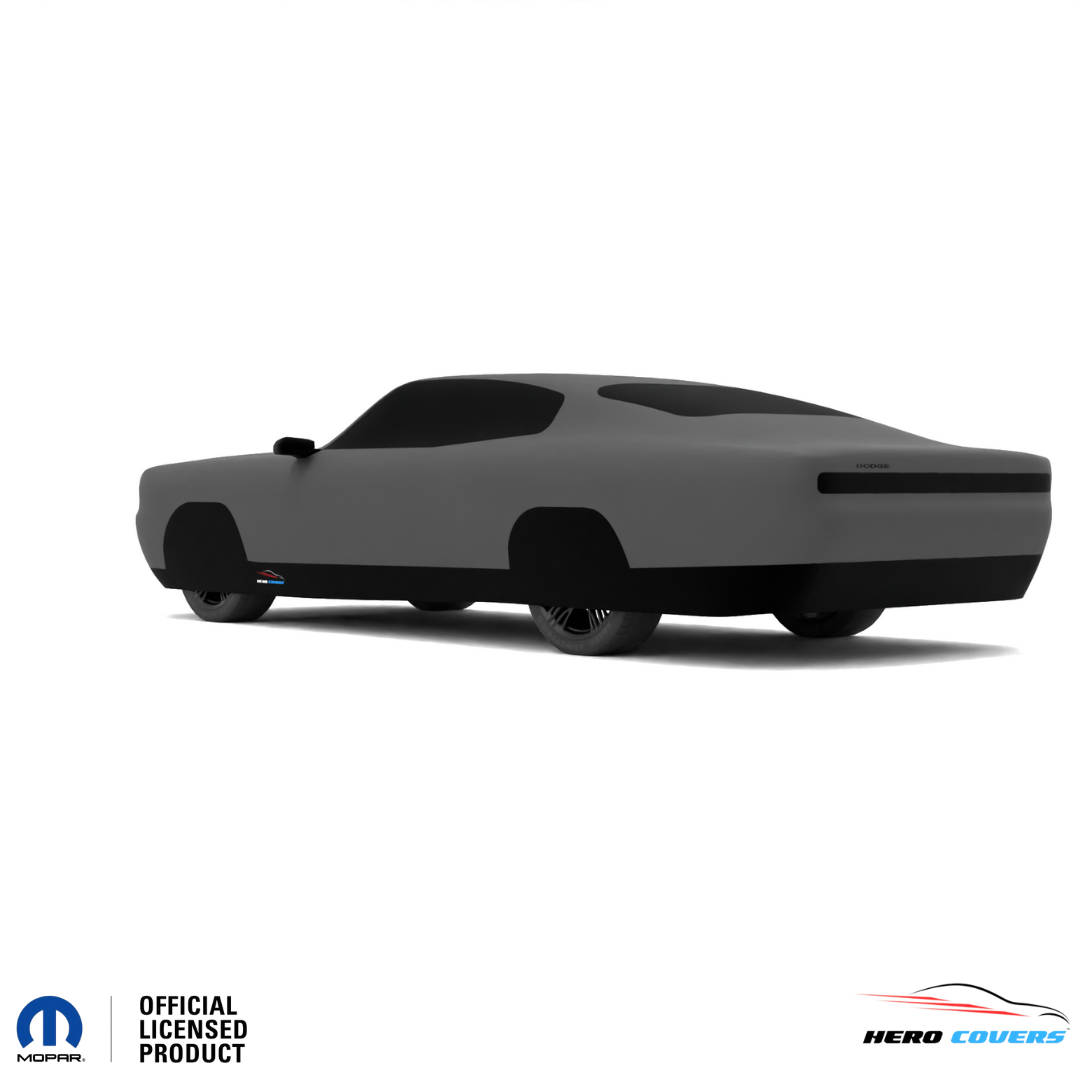 Dodge Charger 3rd Gen (1971–1974) Car Cover: Indoor & Outdoor Use - HeroCovers